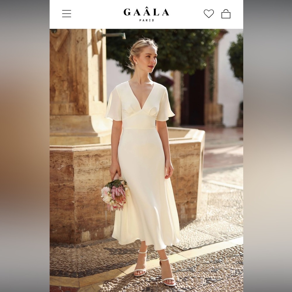 Gala Paris Coralie Dress - White, XS (34)